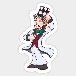 Mini Will A. Zeppeli Sticker